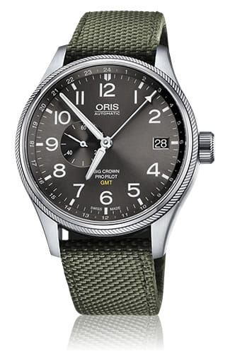 Copy ORIS BIG CROWN PROPILOT GMT SMALL SECOND watch 01-748-7710-4063-07-5-22-14fc